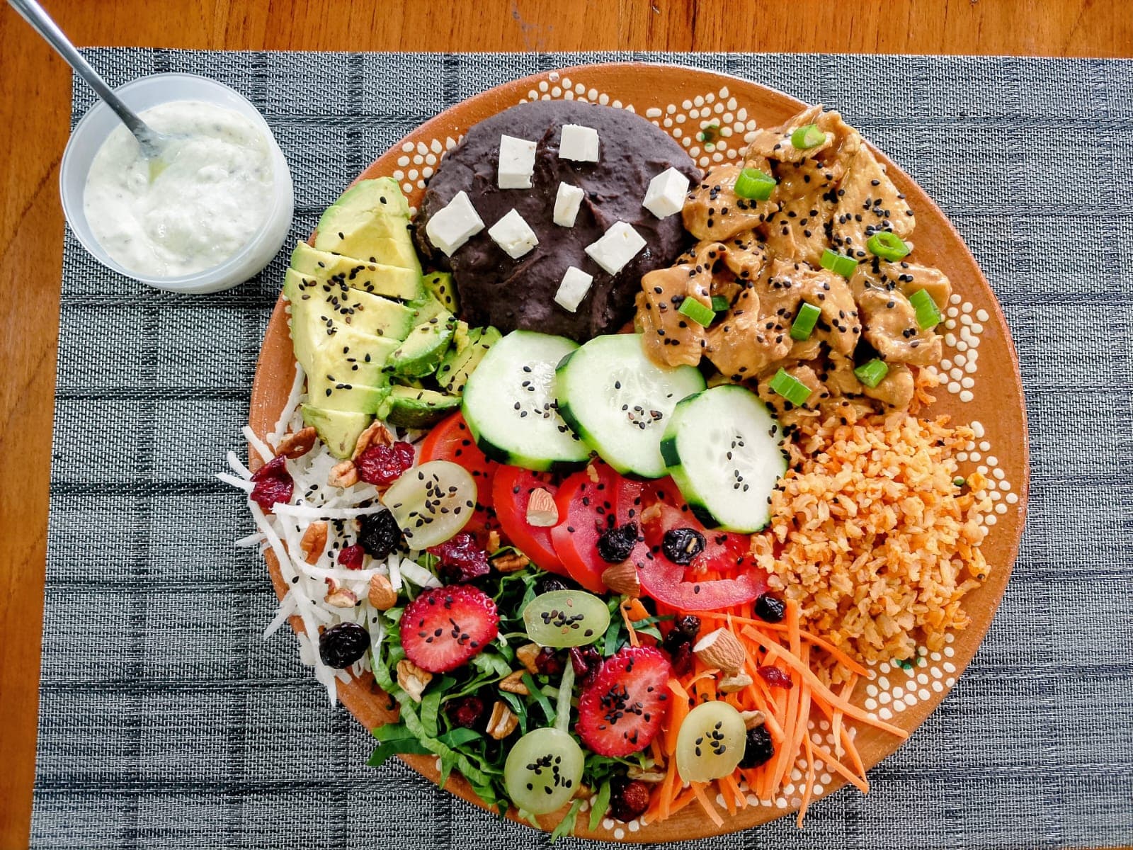 Pechuga de pollo a la naranja en bistec