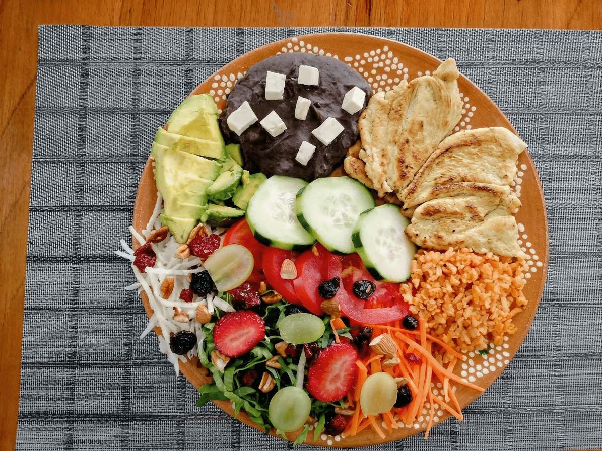 Pechuga de pollo asada en bistec